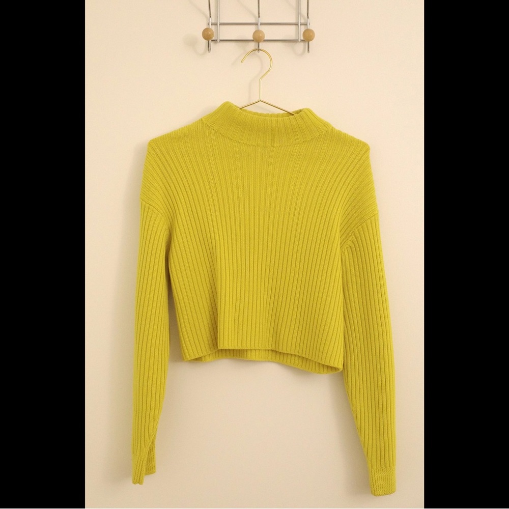 Tibi crop sweater